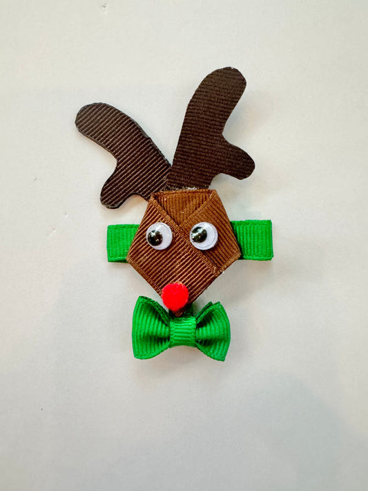 Hair Clip - Reindeer