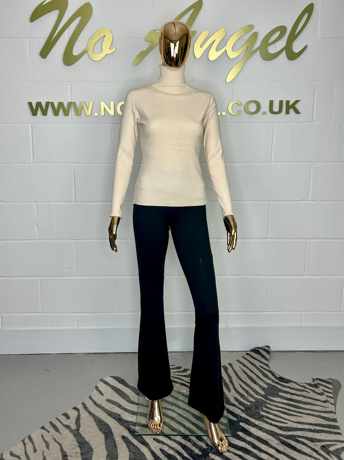 High Waisted Flared Leg Leggings (2 Colours)