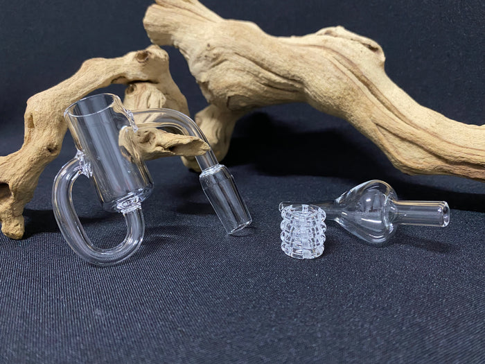 Clear Recycler Quartz Banger