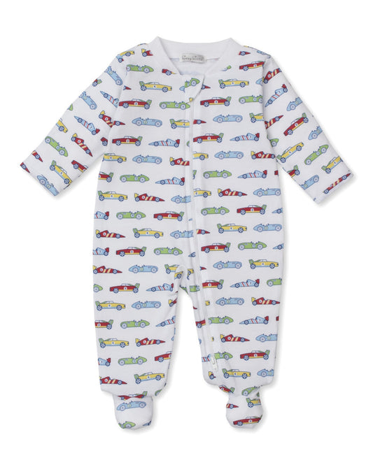 Kissy Kissy - Footie with Zipper - PJ’s Speedway