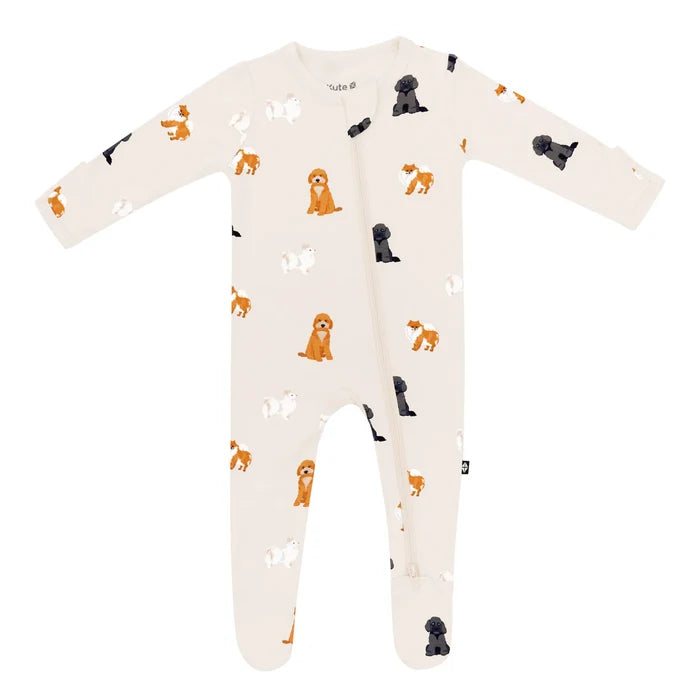 Kyte Baby - Footie - Fluffy Dog