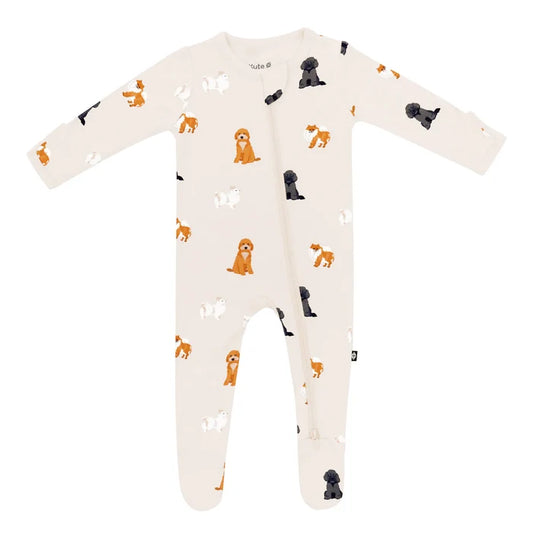 Kyte Baby - Footie - Fluffy Dog