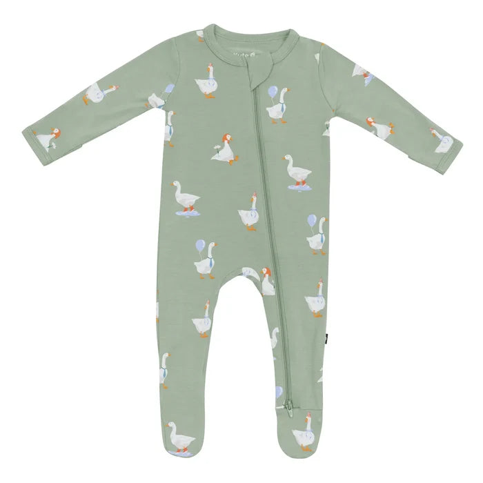 Kyte Baby - Footie - Silly Goose