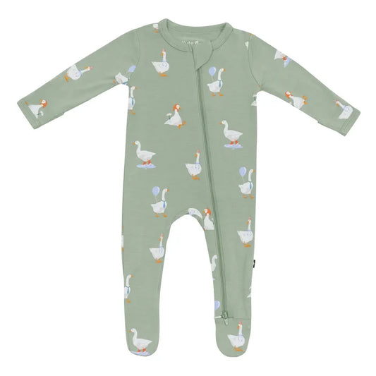 Kyte Baby - Footie - Silly Goose