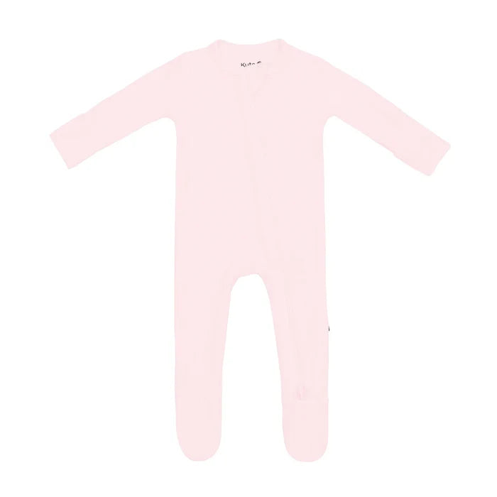 Kyte Baby - Ribbed Footie - Sakura