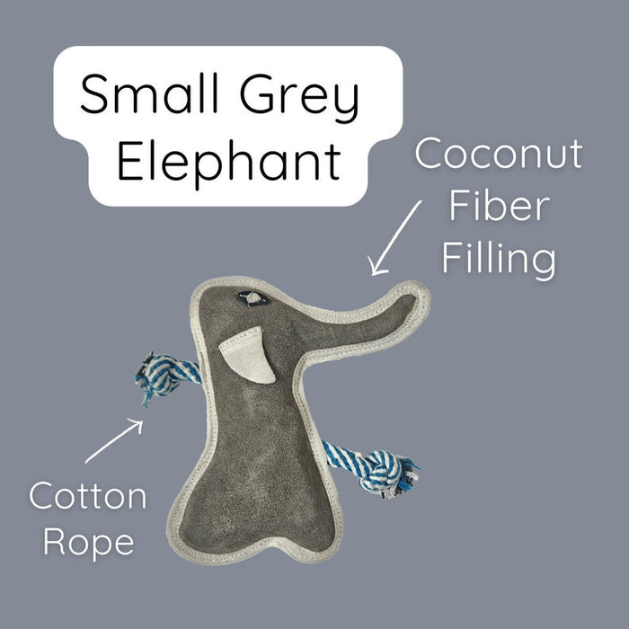 Large and Small Elephant Dog Toys