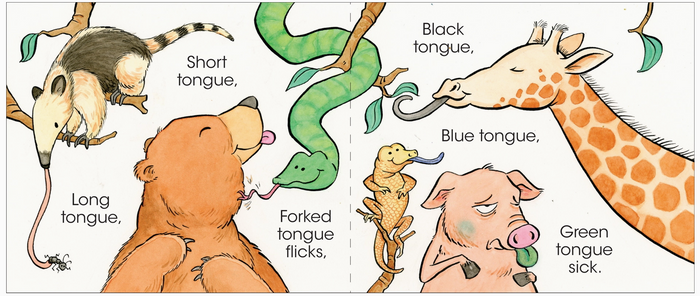 Lick! Interactive Book