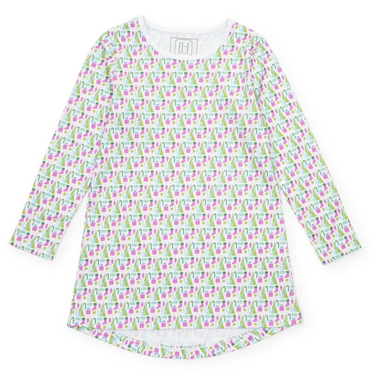 Lila and Hayes - Berkeley Dress - Mod Holiday Pink