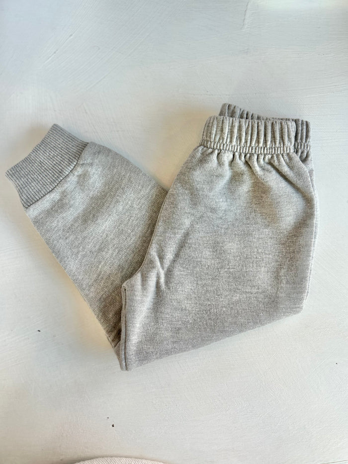 Luigi - Fleece Sweatpants  - Grey