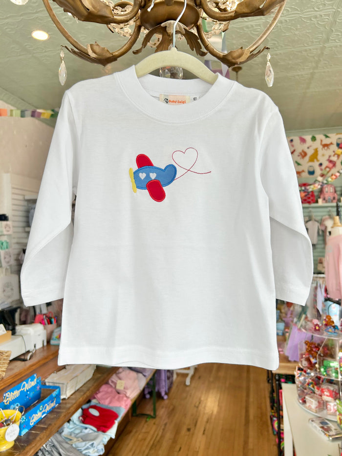 Luigi - Long Sleeve Tee - Airplane Hearts