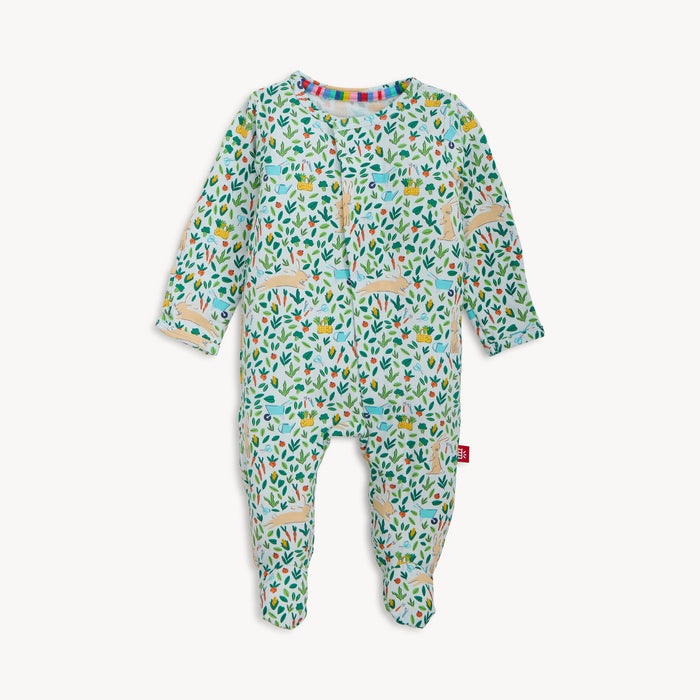 Magnetic Me - Footie - Bunny Garden