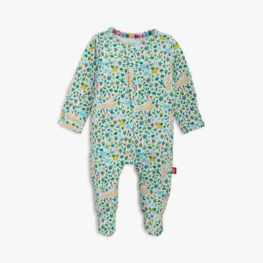 Magnetic Me - Footie - Bunny Garden