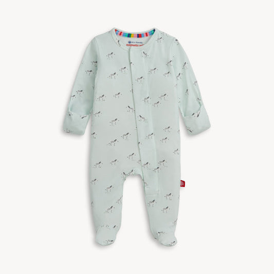 Magnetic Me - Footie - Teal Savannah Plains