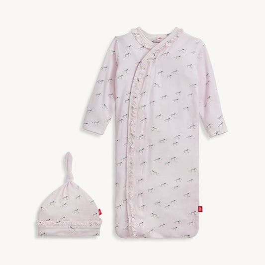 Magnetic Me - Gown + Hat Set - Pink Savannah Plains