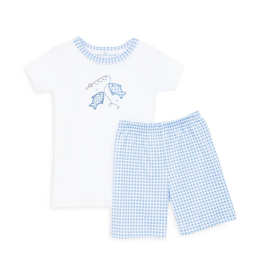 Magnolia Baby - Short Pajamas - Gone Fishing