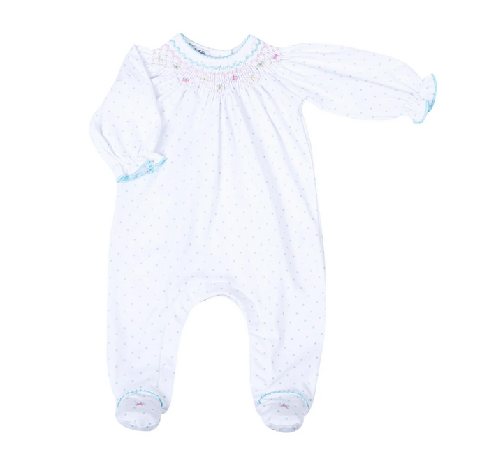 Magnolia Baby - Smocked Footie - Adele's Classics