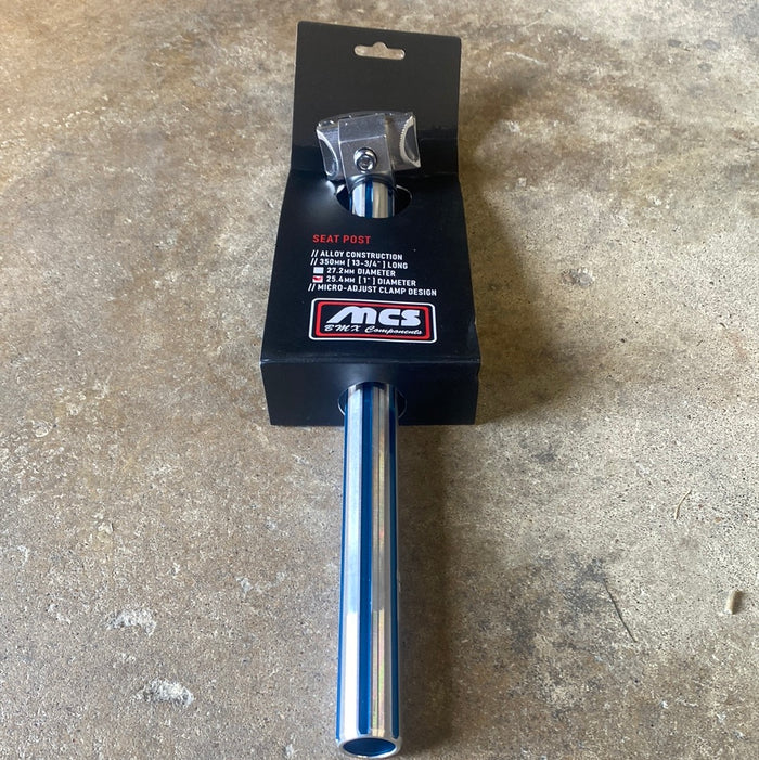 MCS FLUTED ALUMINUM SEATPOST