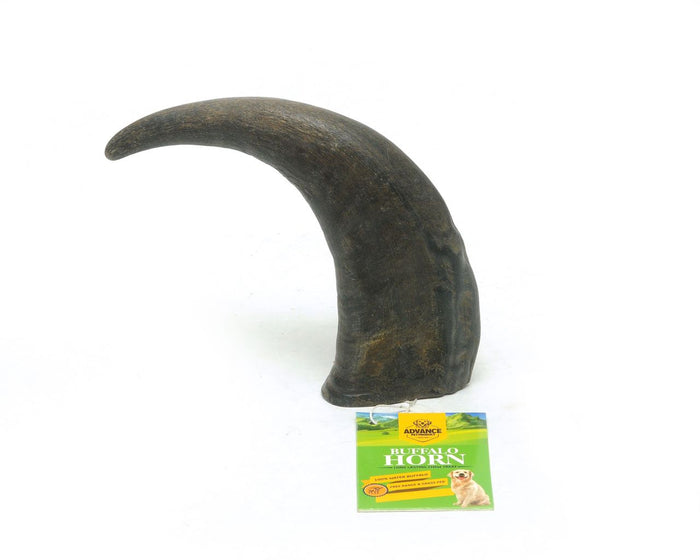 Medium Water Buffalo Horn Dog Chew – All Natural Treat from Free-Range, Grass-Fed Buffalo – Long Lasting & Healthy