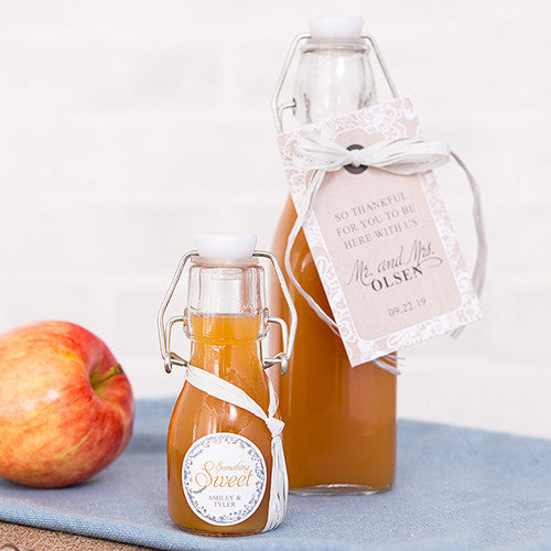 Mini Swing Top Glass Bottle Favor - Small
