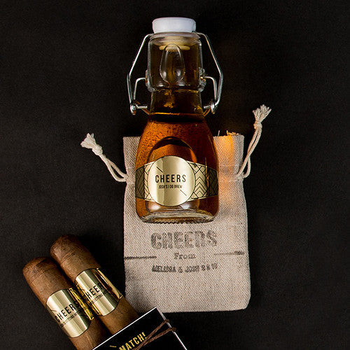 Mini Swing Top Glass Bottle Favor - Small