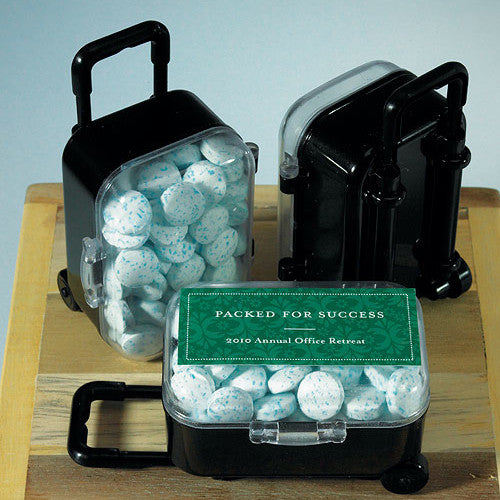 Mini Travel Trolley Wedding / Party Favor - other items and stickers  sold separately
