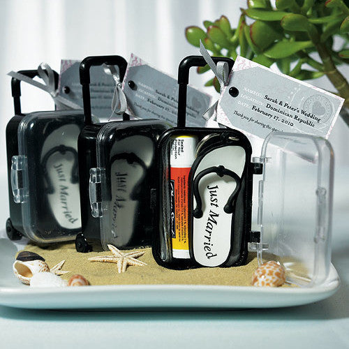 Mini Travel Trolley Wedding / Party Favor - other items and stickers sold separately
