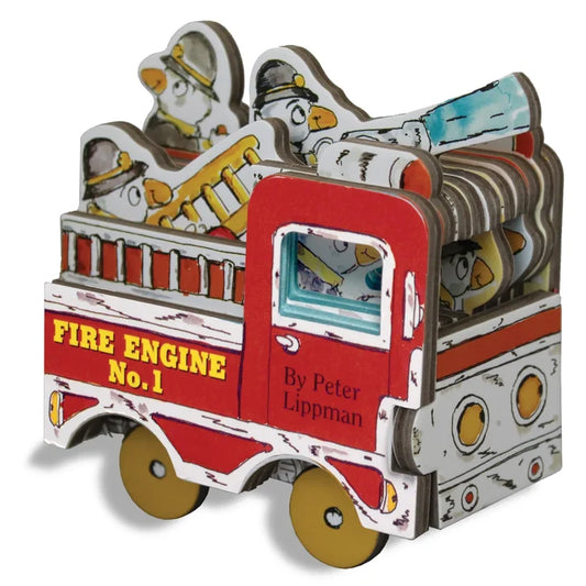 Mini Wheels: Firetruck (Board Book)