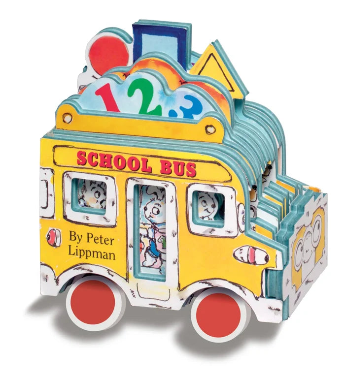 Mini Wheels: School Bus (Board Book)