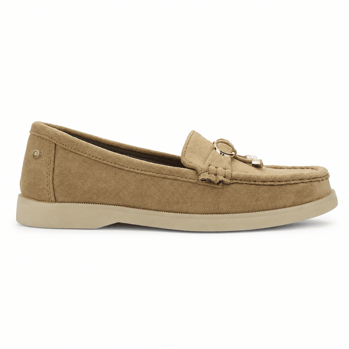 Mocasin Beige Mujer Casual Chalada Vela Chalada