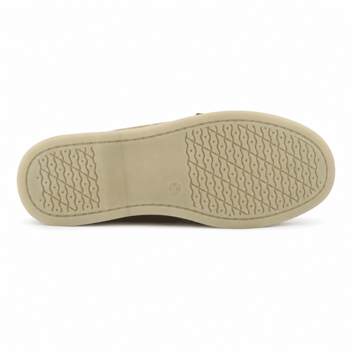 Mocasin Beige Mujer Casual Chalada Vela Chalada