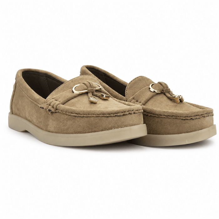Mocasin Beige Mujer Casual Chalada Vela Chalada
