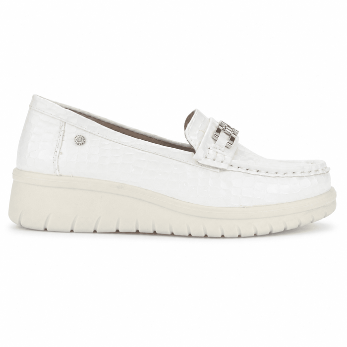Mocasin Blanco Mujer Casual Chalada Rioja Chalada