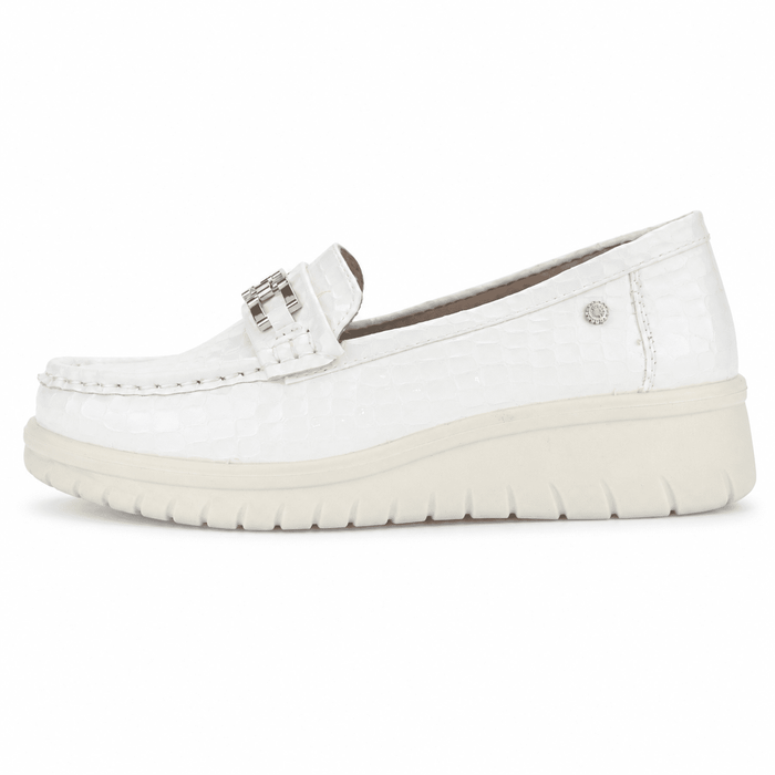 Mocasin Blanco Mujer Casual Chalada Rioja Chalada