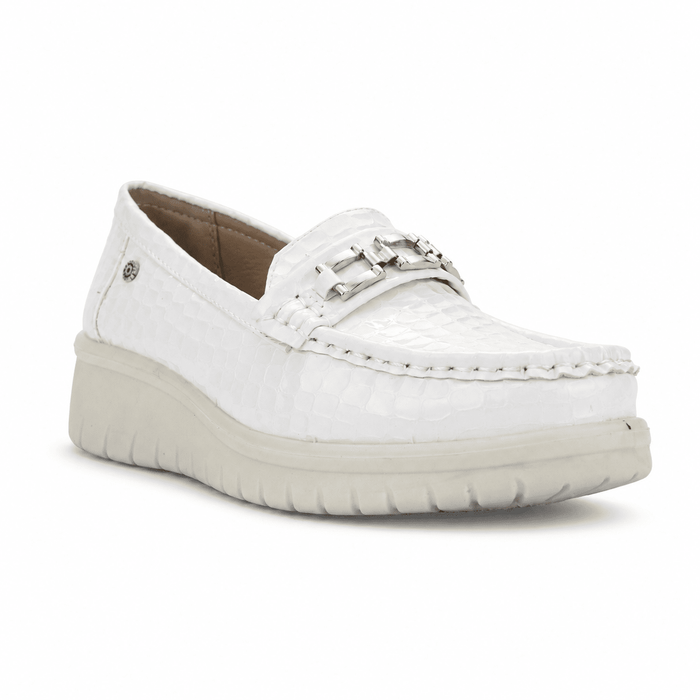 Mocasin Blanco Mujer Casual Chalada Rioja Chalada