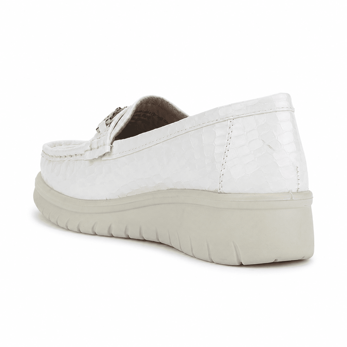 Mocasin Blanco Mujer Casual Chalada Rioja Chalada