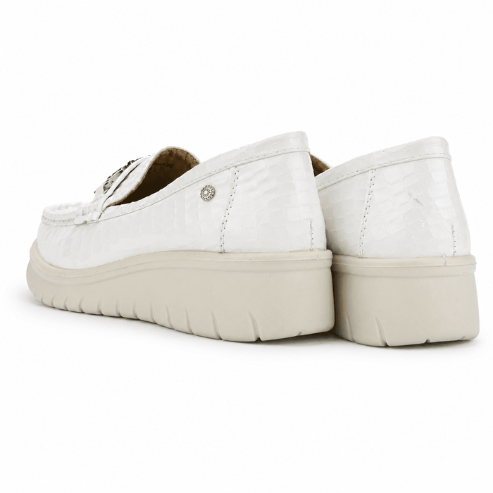 Mocasin Blanco Mujer Casual Chalada Rioja Chalada