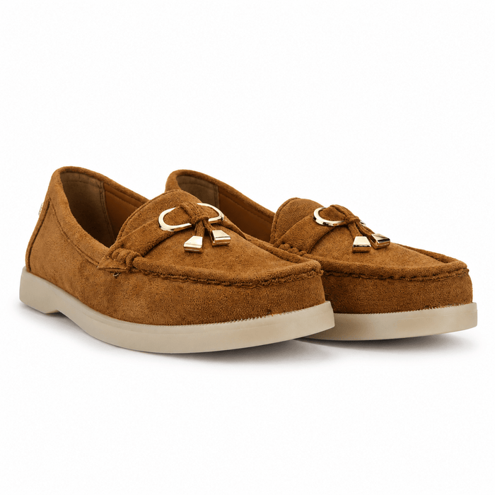 Mocasin Camel Mujer Casual Chalada Vela Chalada