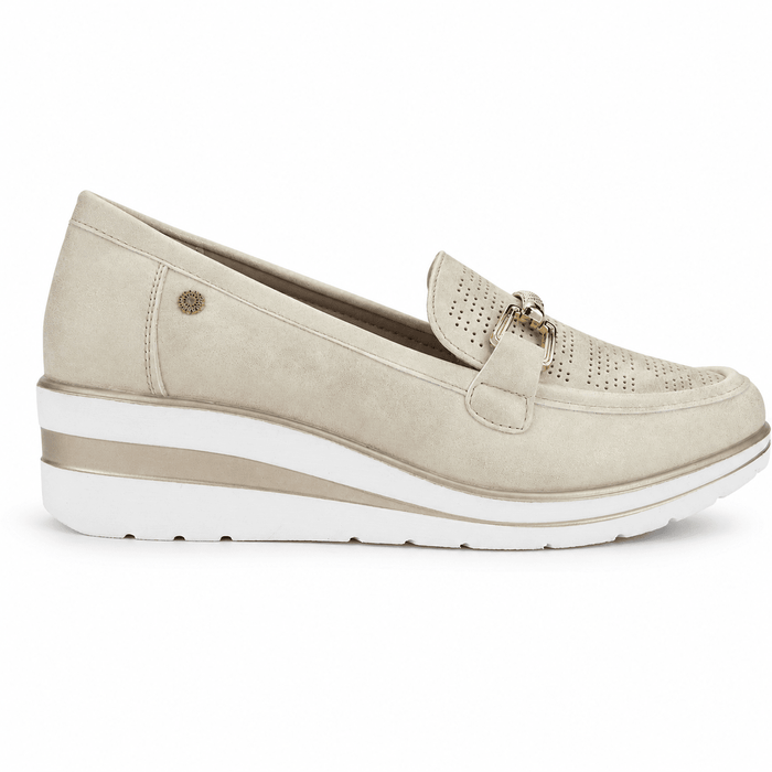 Mocasin Dorado Mujer Casual Chalada Zlat Chalada