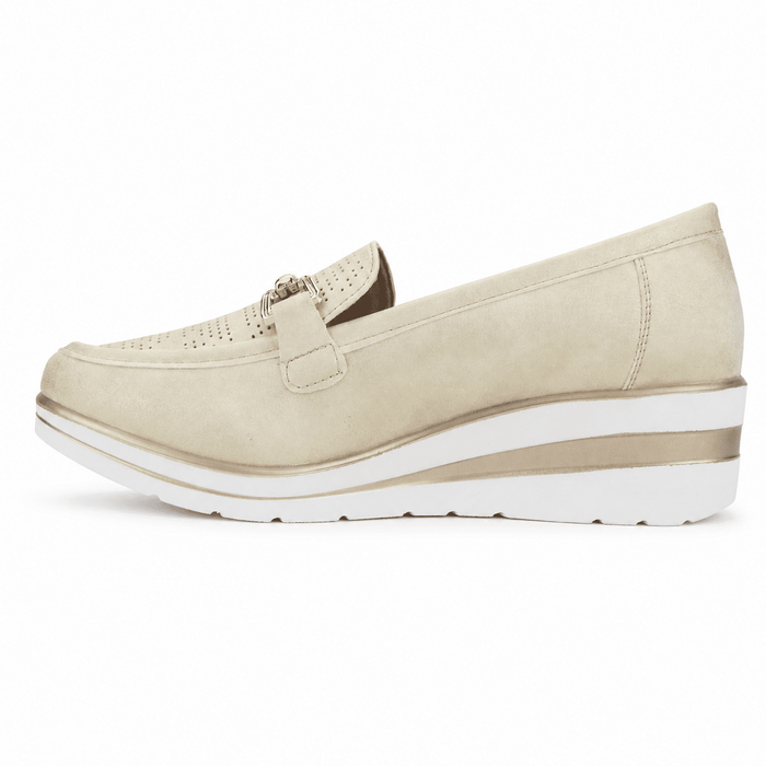 Mocasin Dorado Mujer Casual Chalada Zlat Chalada