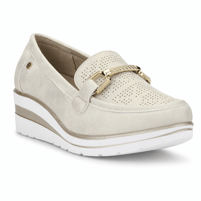 Mocasin Dorado Mujer Casual Chalada Zlat Chalada