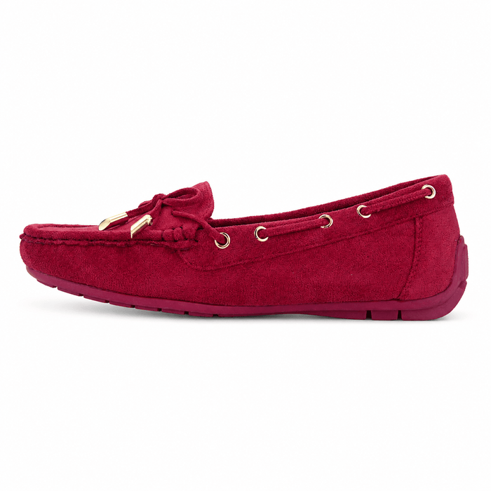 Mocasin Rojo Mujer Casual Chalada Nautico Chalada