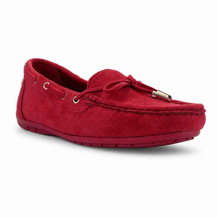 Mocasin Rojo Mujer Casual Chalada Nautico Chalada