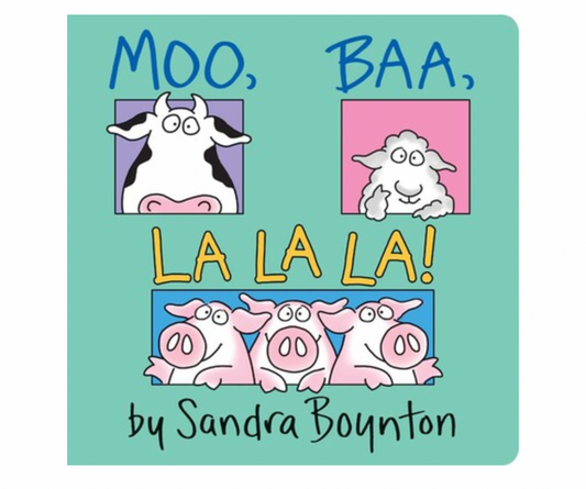Moo, Baa, La La La! Board Book