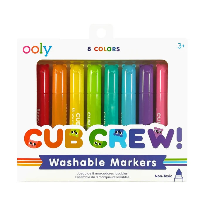 Ooly - Cub Crew Markers - Set of 8