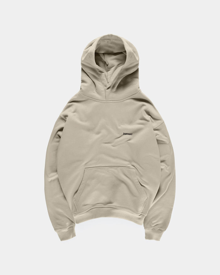 Oversize Logo Hoodie, Women - Clay