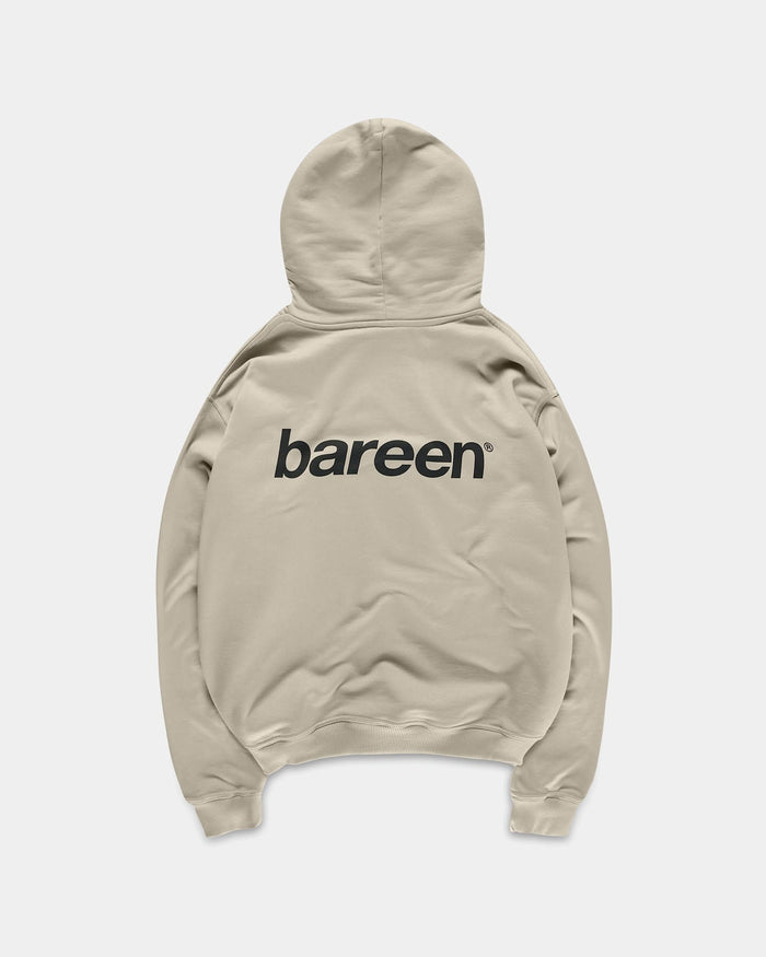 Oversize Logo Hoodie, Women - Clay