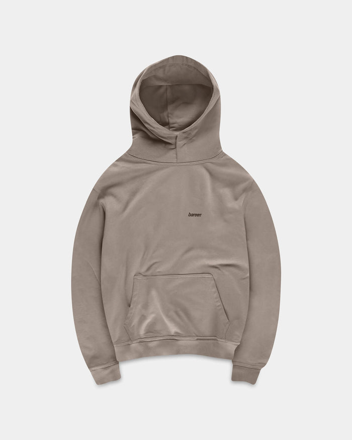 Oversize Logo Hoodie, Women - Mocha