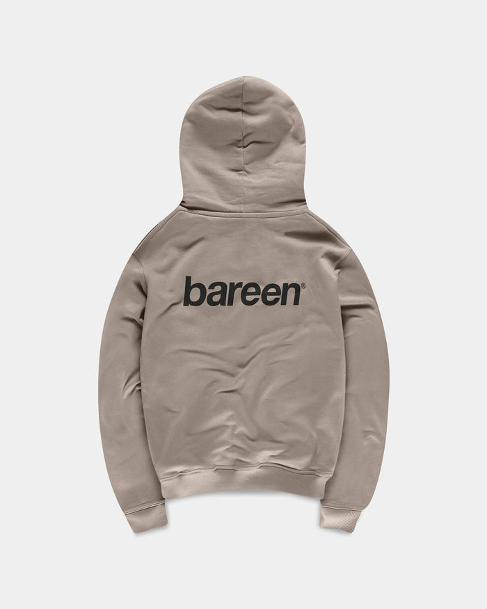 Oversize Logo Hoodie, Women - Mocha