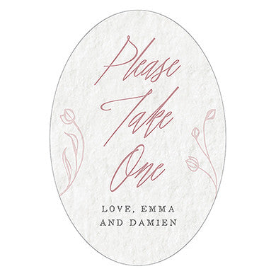 Personalized Fairy Tale Oval Photo Frame Cling