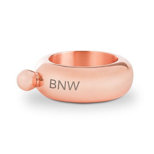 Rose Gold Bangle Flask